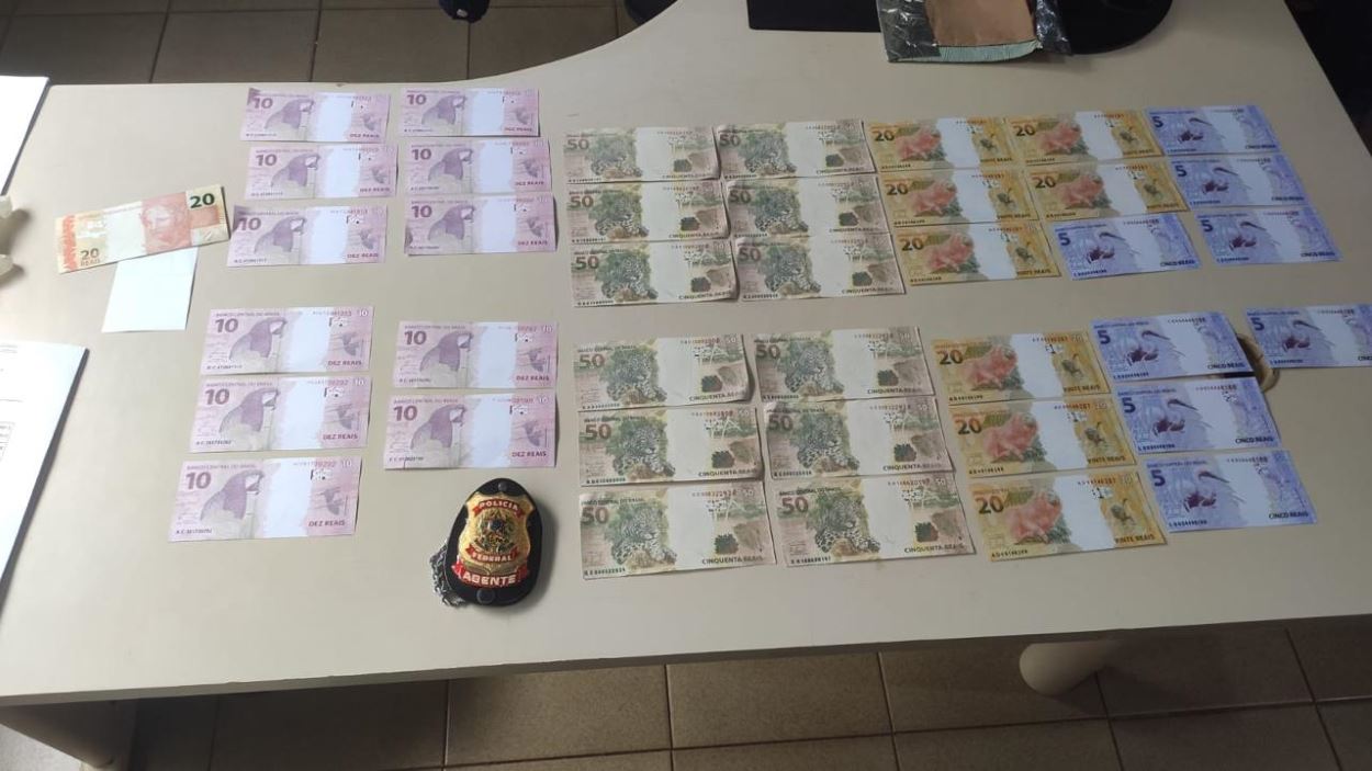 PF apreende adolescentes com dinheiro falso em Medianeira