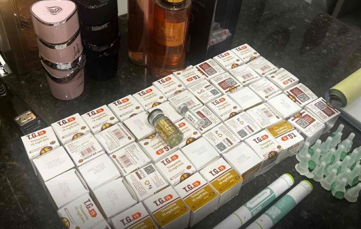 PF bloqueia contrabando de remédio emagrecedor do Paraguai no aeroporto