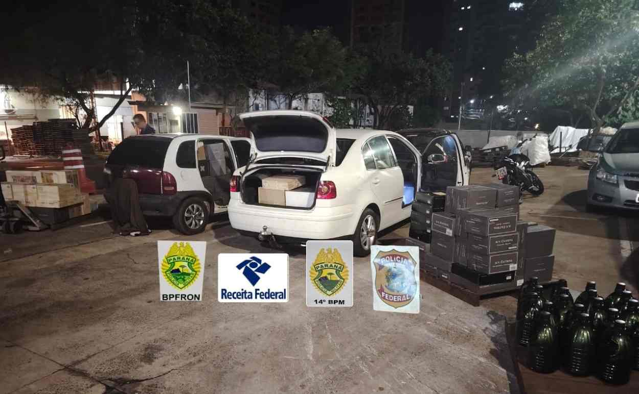 Fiscalização retém 1.000 garrafas de vinho da Argentina em Foz do Iguaçu