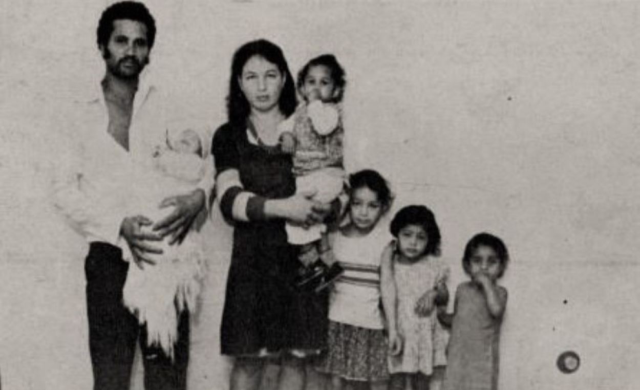 Filha de moradores da Vila C, a 1.ª criança que nasceu no Hospital de Itaipu