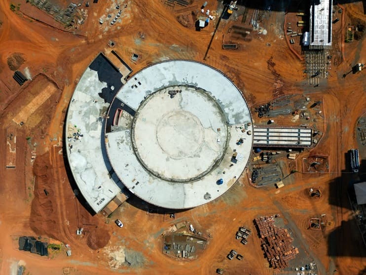 Obra da Unila conta com os traços de Oscar Niemeyer.