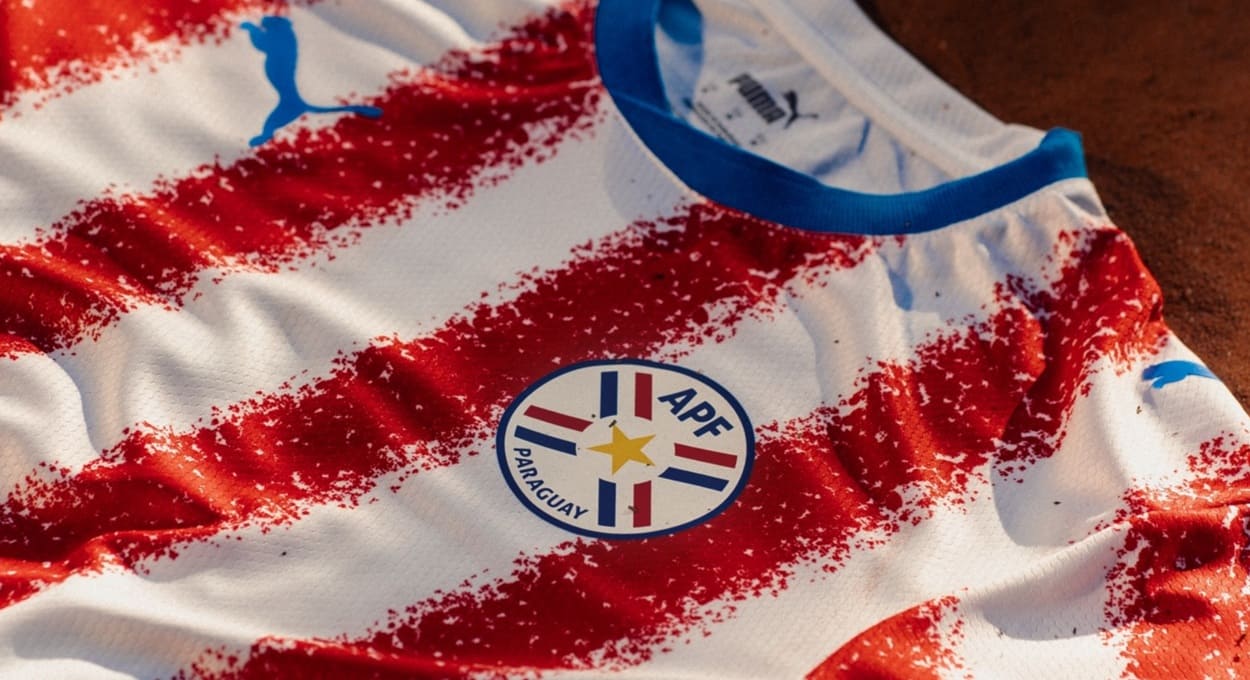 Bonita? Conheça a camisa oficial do Paraguai para a Copa do Mundo