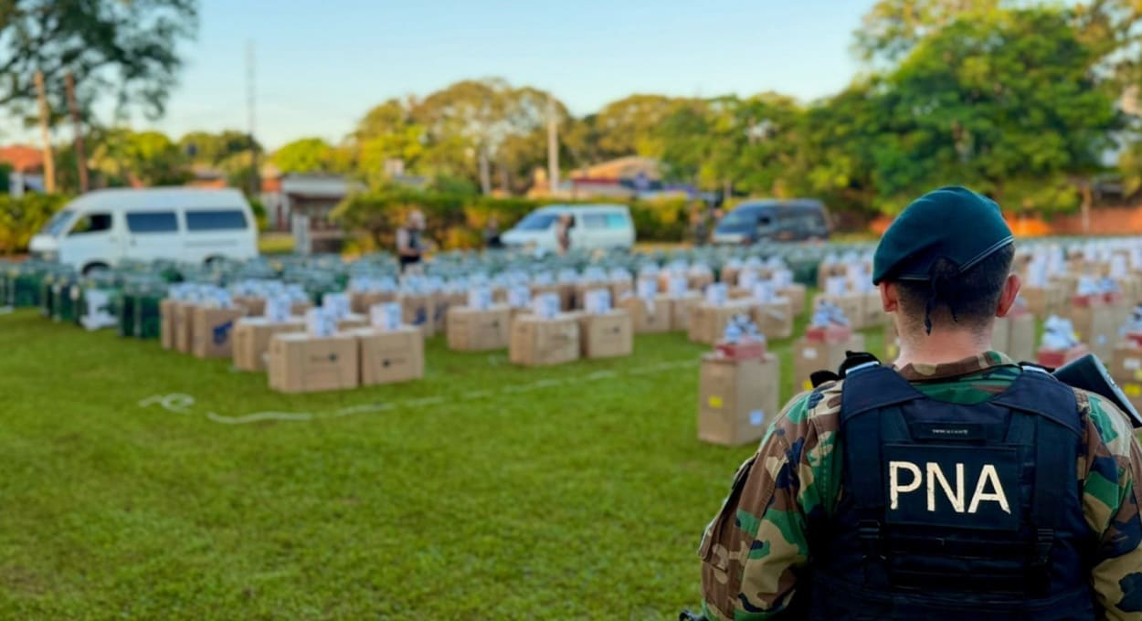 Argentina apreende carregamento milionário em Puerto Iguazú