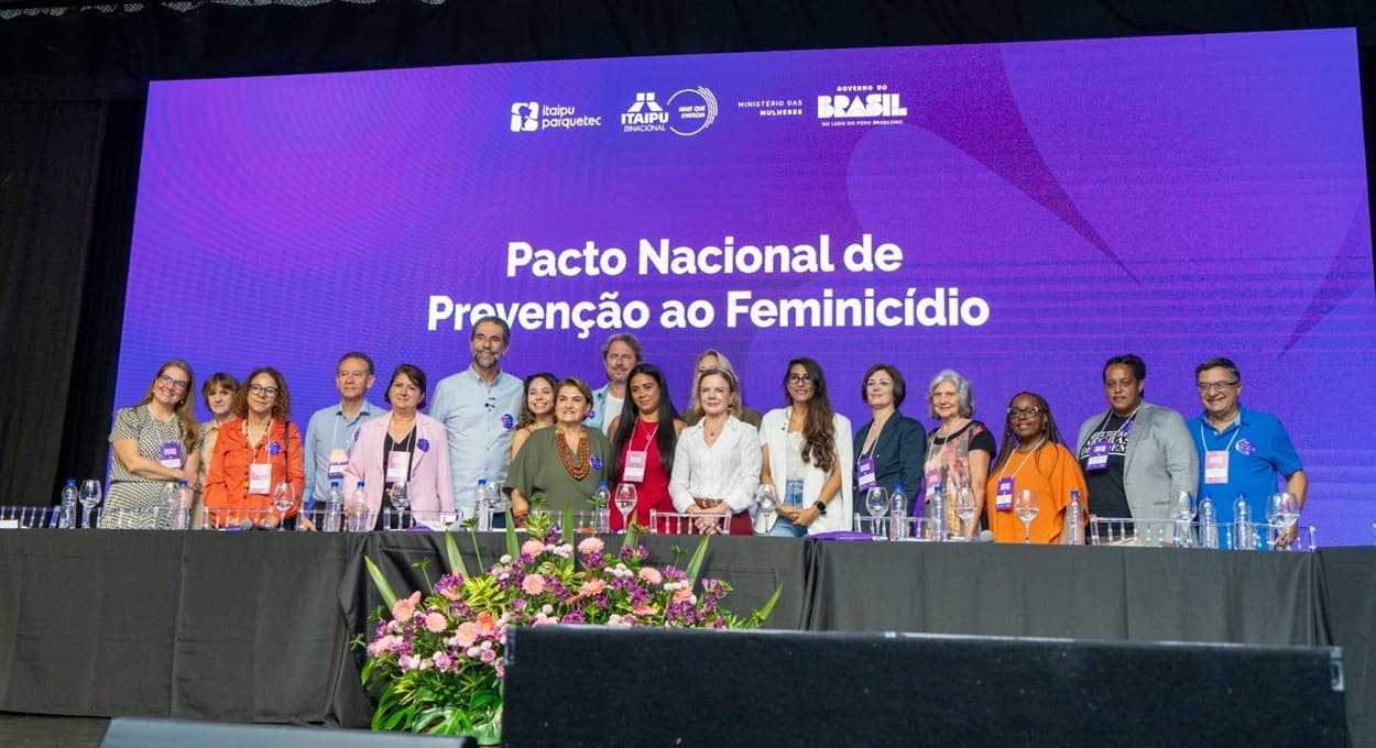 Pacto Nacional contra o Feminicídio: Itaipu formaliza compromisso