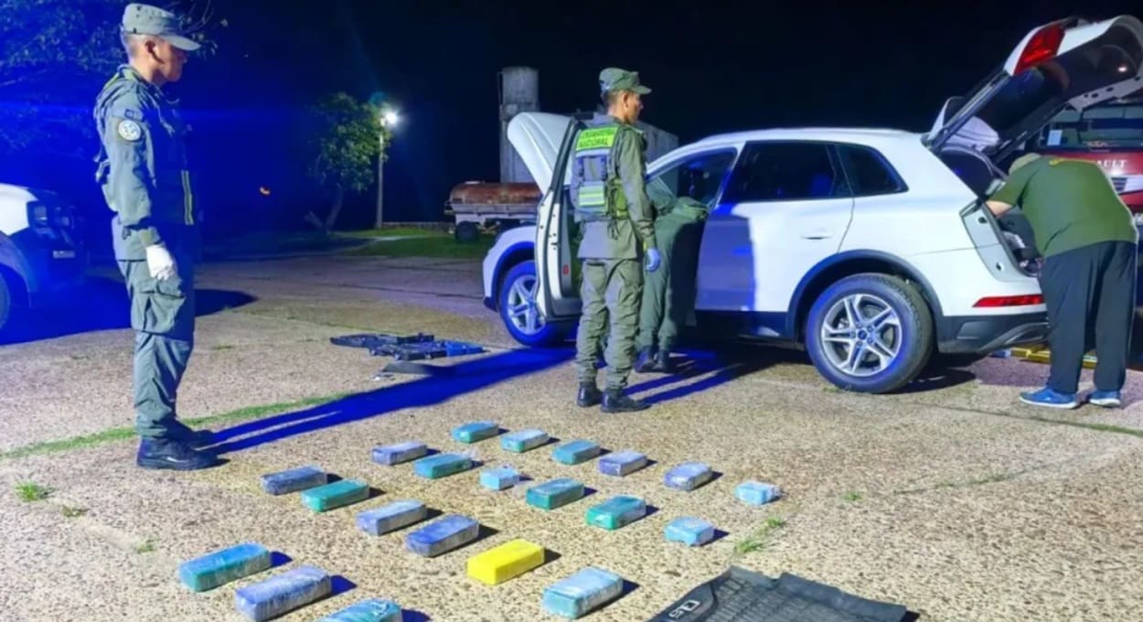 Argentina apreende cocaína com mulher que partiu da fronteira