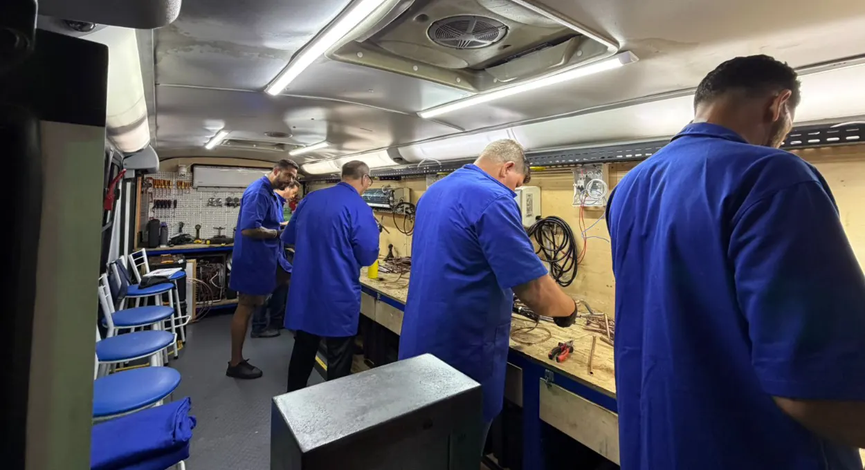 UniCesumar oferece curso prático de instalação e manutenção de ar-condicionado