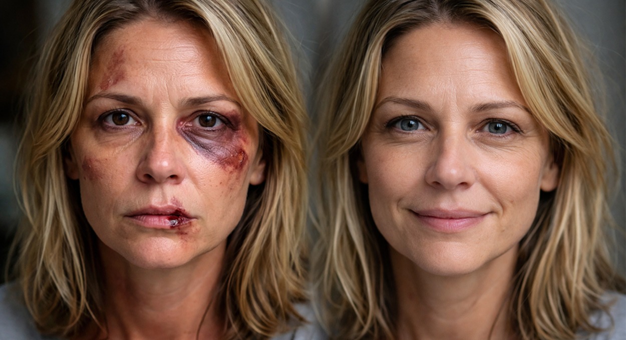 Duas mulheres, a mesma dor: a violência que se vê e a que ninguém percebe