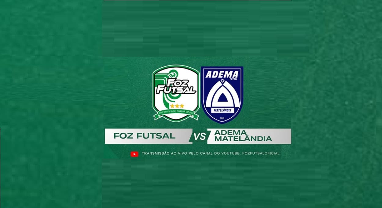 Jogo do Foz Futsal é antecipado para quinta (2) — veja o horário