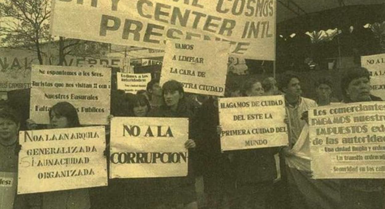 Ciudad del Este: o dia em que a população se uniu para mudar a imagem da cidade