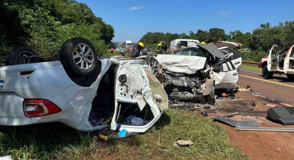 Acidente frontal provoca morte e deixa feridos graves na Argentina