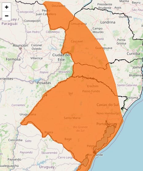 Foz do Iguaçu está sob alerta