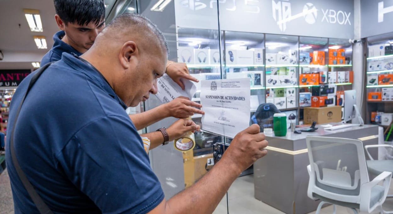 Compras no Paraguai: fiscais fecham três lojas em Ciudad del Este