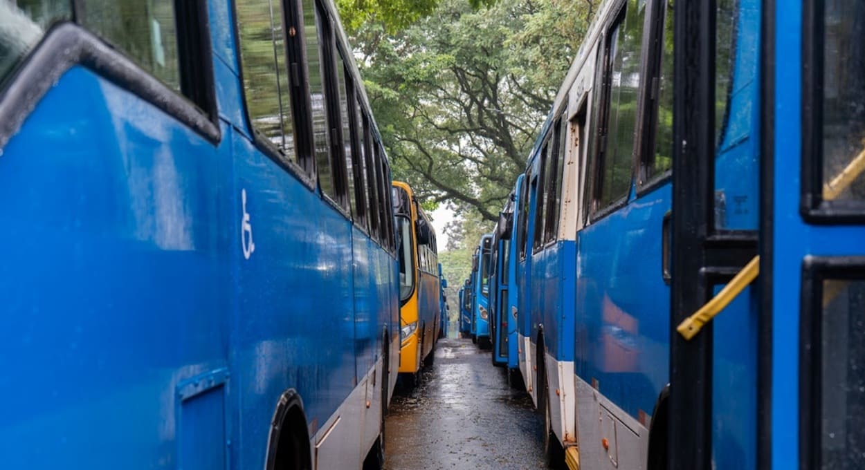 Segunda-feira (27) com paralisação no transporte coletivo de Foz do Iguaçu
