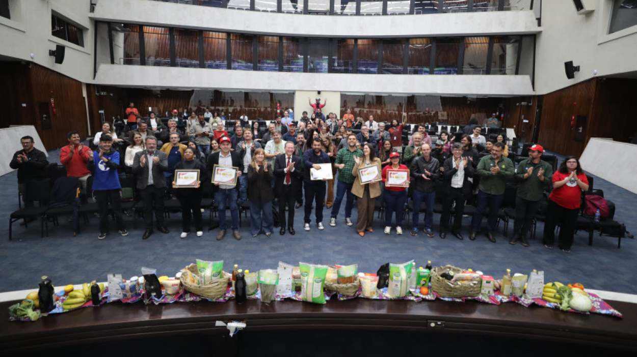 Cooperativas da agricultura familiar são homenageadas na Alep