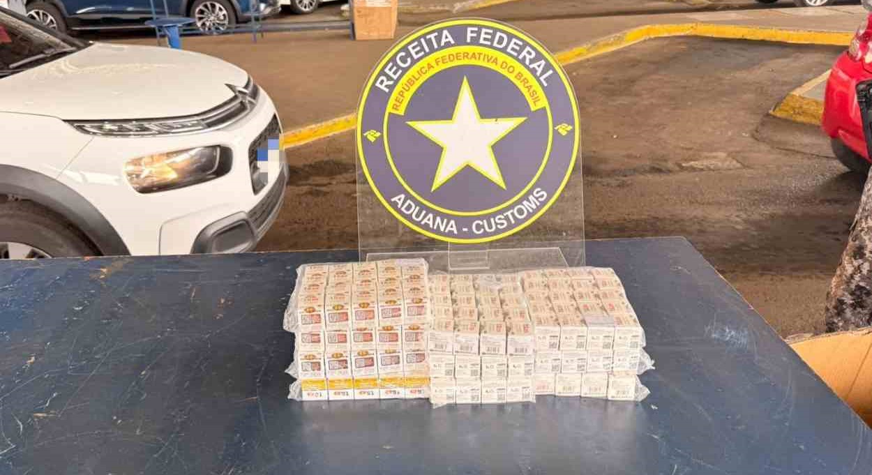 Motoqueiro é interceptado com R$ 100 mil em ampolas na Ponte da Amizade