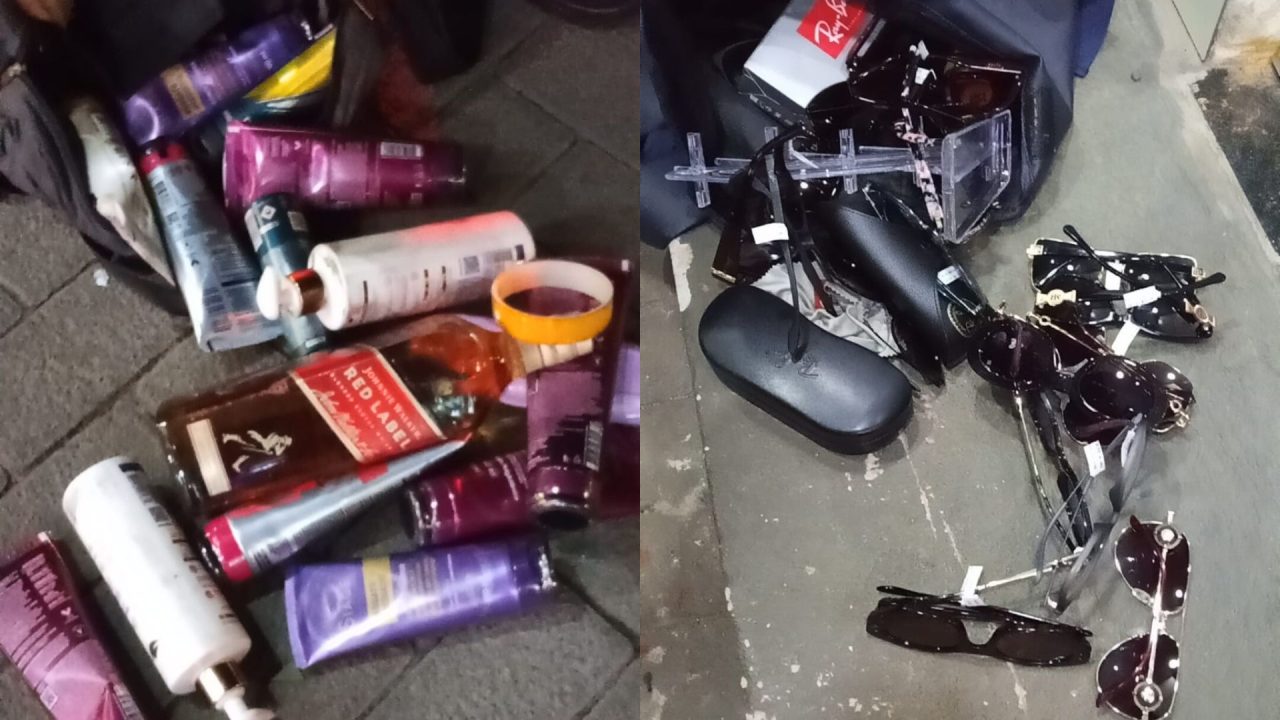 Dupla é detida dentro de ótica, na Vila A, arrombada para furto