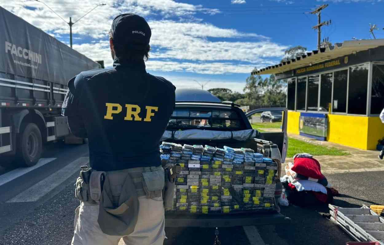 iPhones: carga milionária saída de Foz é apreendida na BR-277