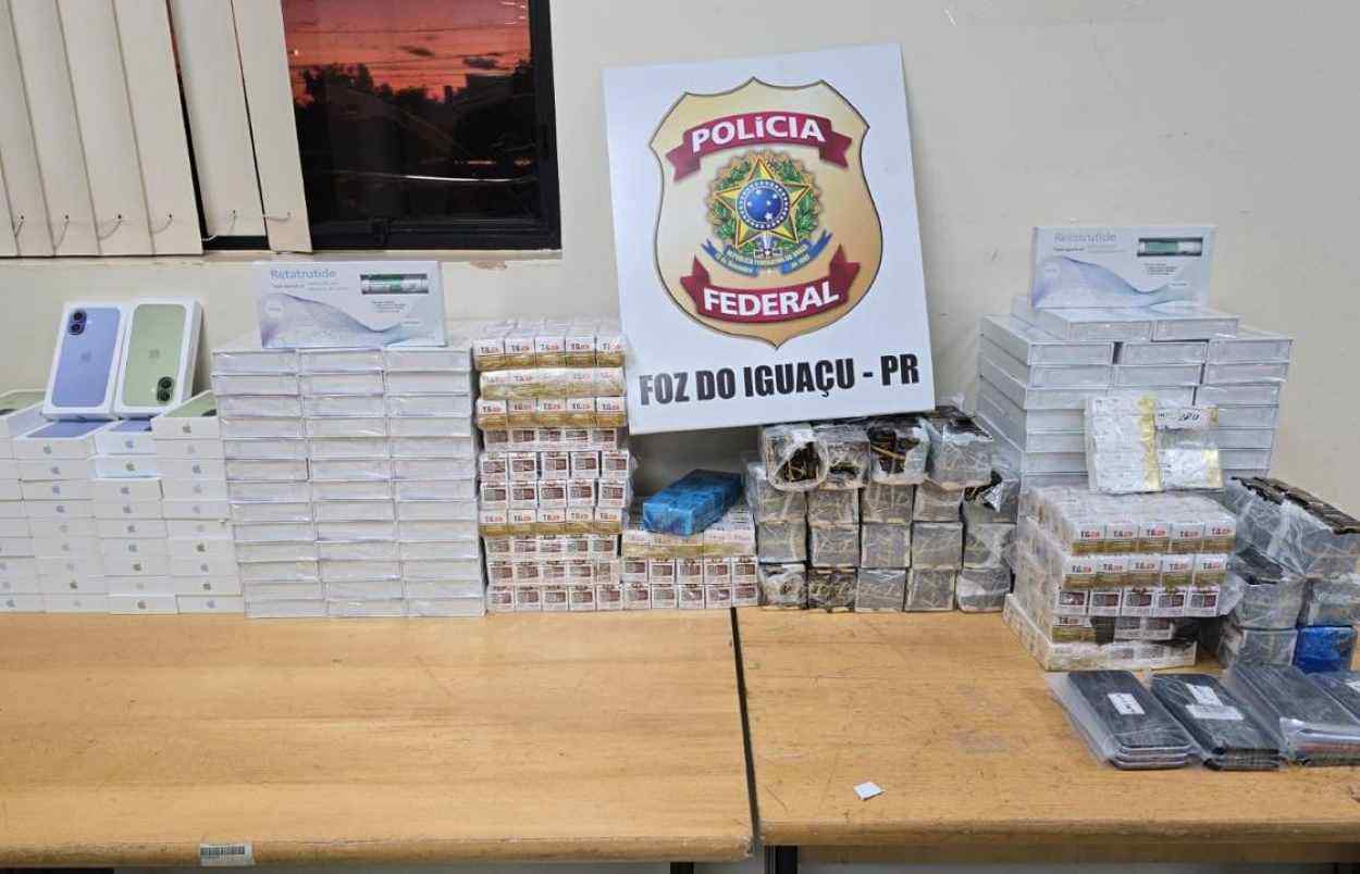 Tirzepatida: federais confiscam 1.200 ampolas na rodoviária em Foz