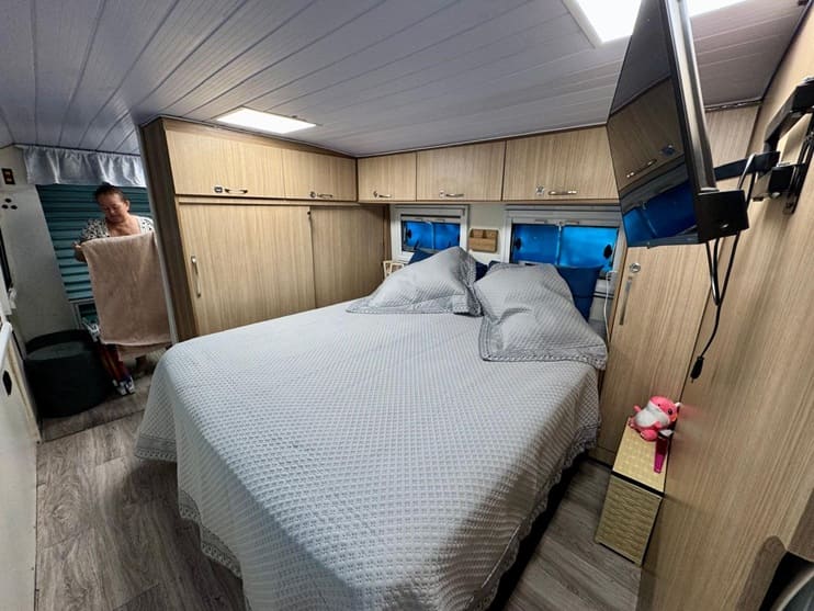 Quarto principal do Arara Azul.