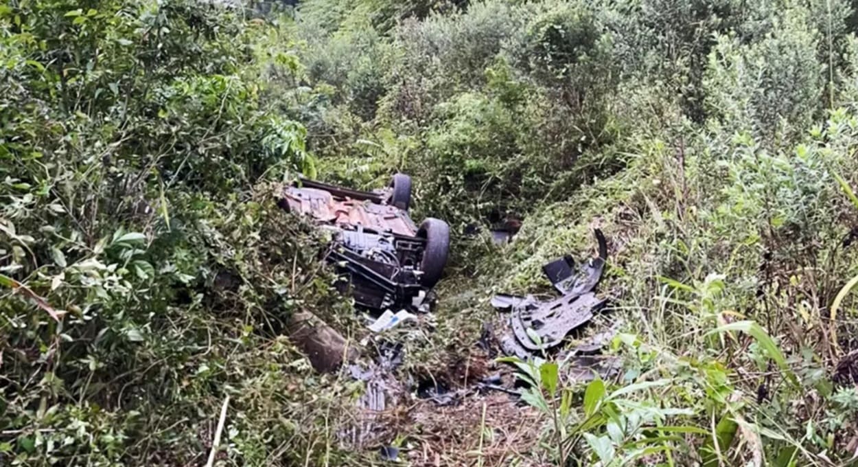 Família brasileira sofre grave acidente automobilístico na Argentina