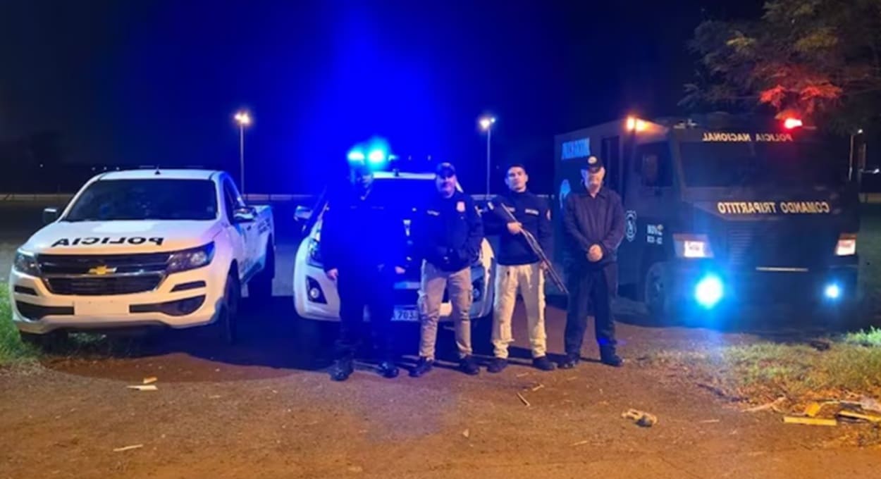 Polícia do Paraguai ativa protocolo de segurança máxima na fronteira