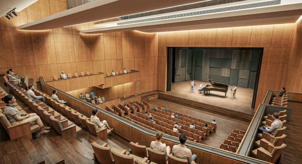 Teatro do futuro CRV de Itaipu terá capacidade para 500 espectadores.