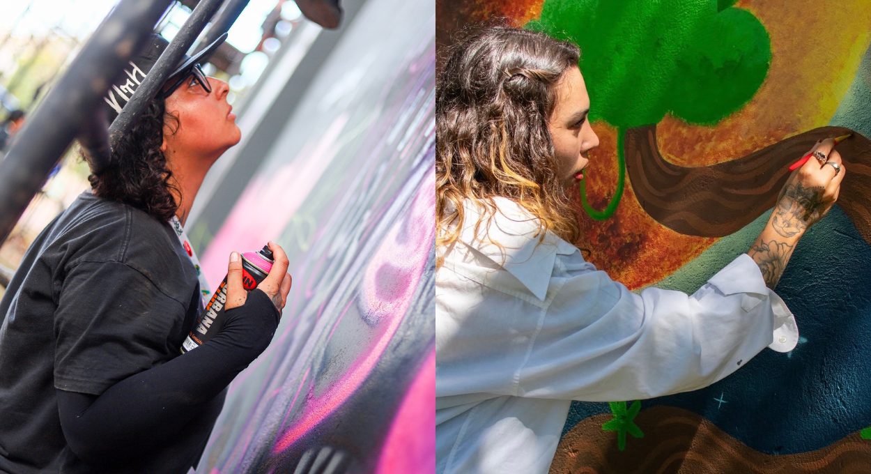 Grafite ganha projeção internacional com artistas da cena local