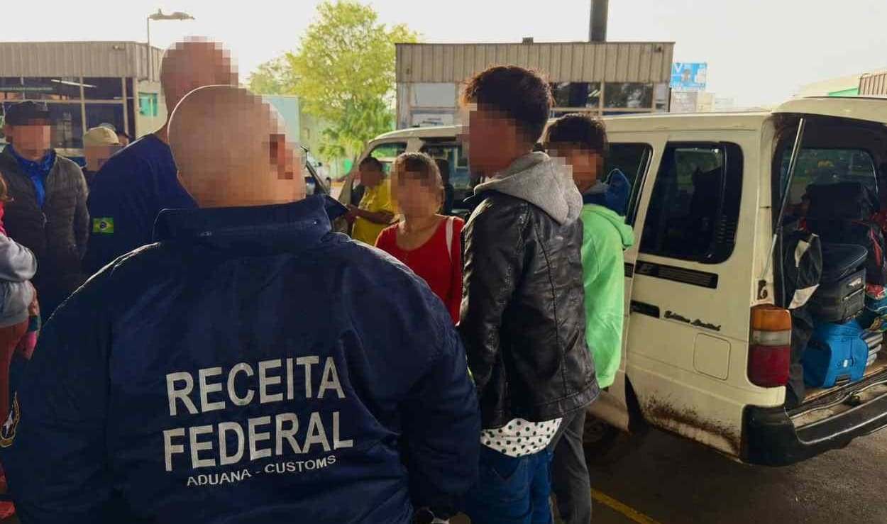Adolescentes sem responsáveis levantam alerta durante fiscalização na fronteira
