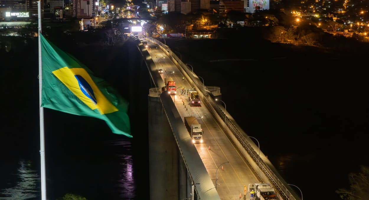 Interdições na Ponte da Amizade: confira dias e horários