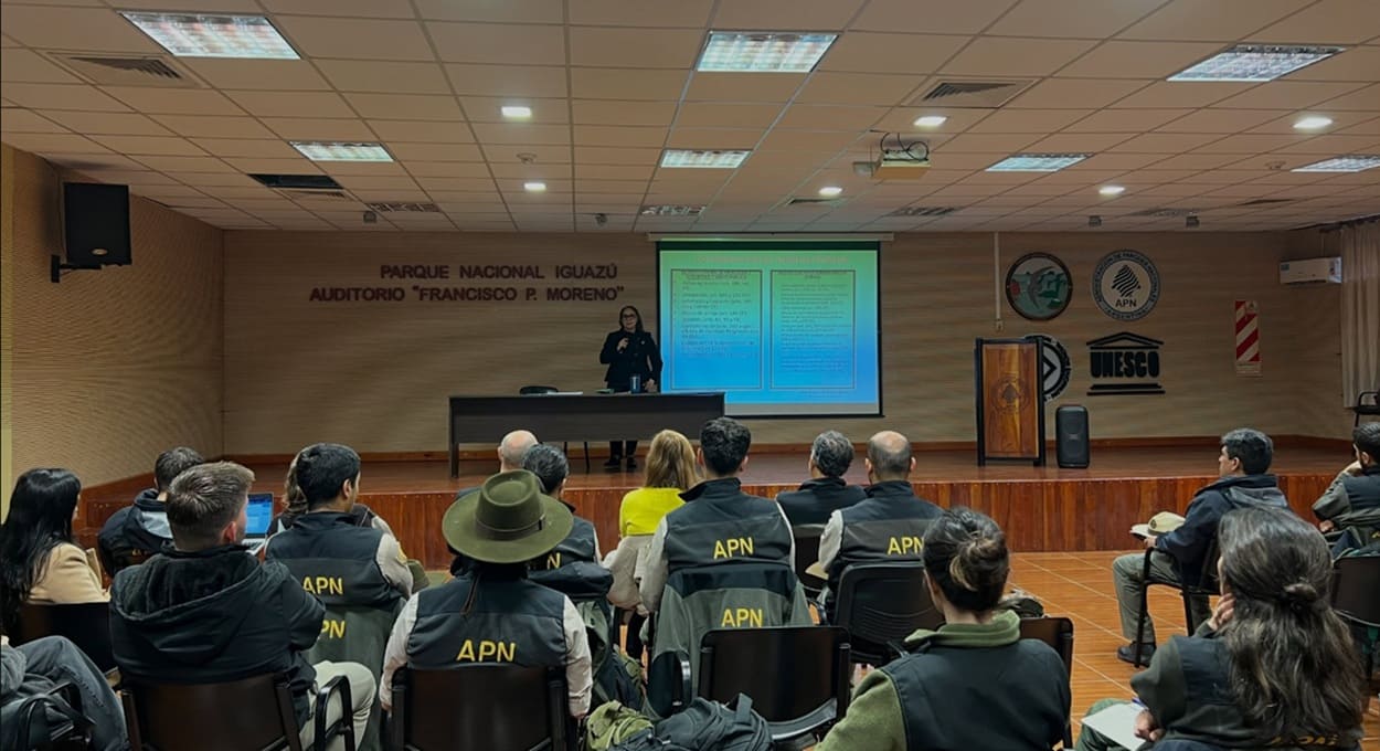 Guardas-florestais da Argentina participam de treinamento na fronteira