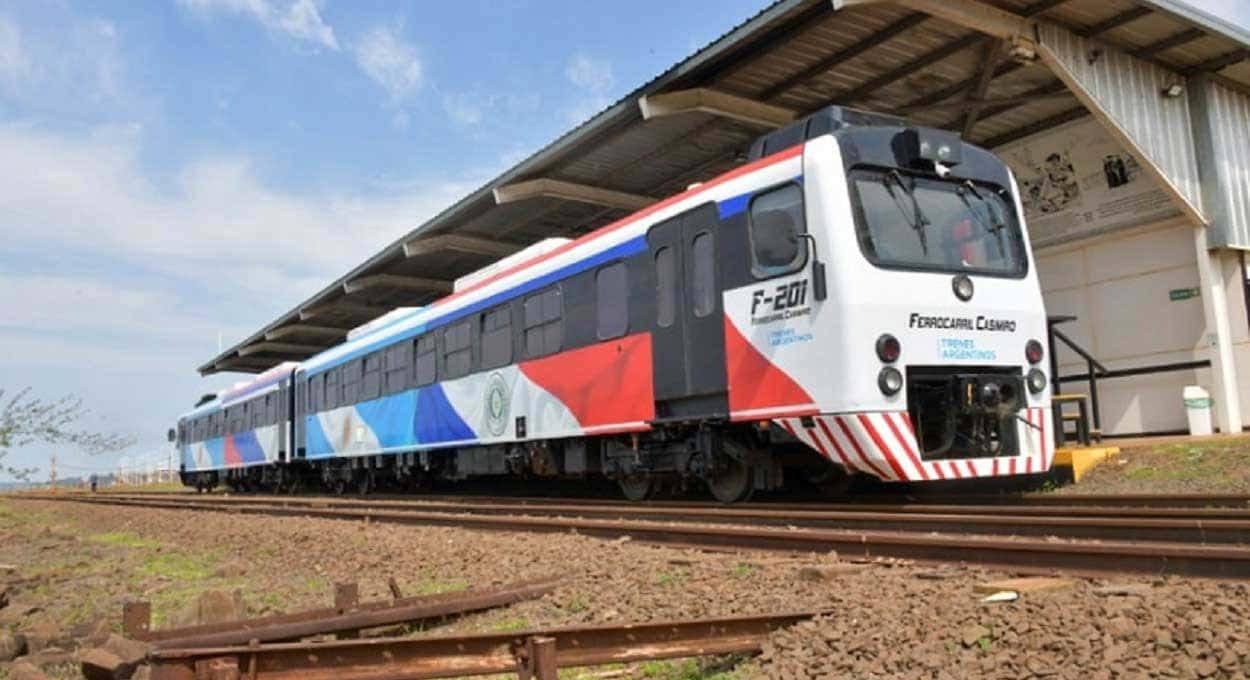 Trem internacional é retomado na fronteira entre Argentina e Paraguai
