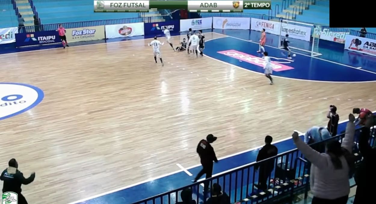 Com gol de Issamu, Foz Futsal arranca empate na Série Bronze