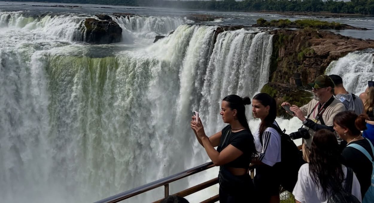 Cataratas do Iguaçu: na Argentina, 30% a menos de visitas que no Brasil