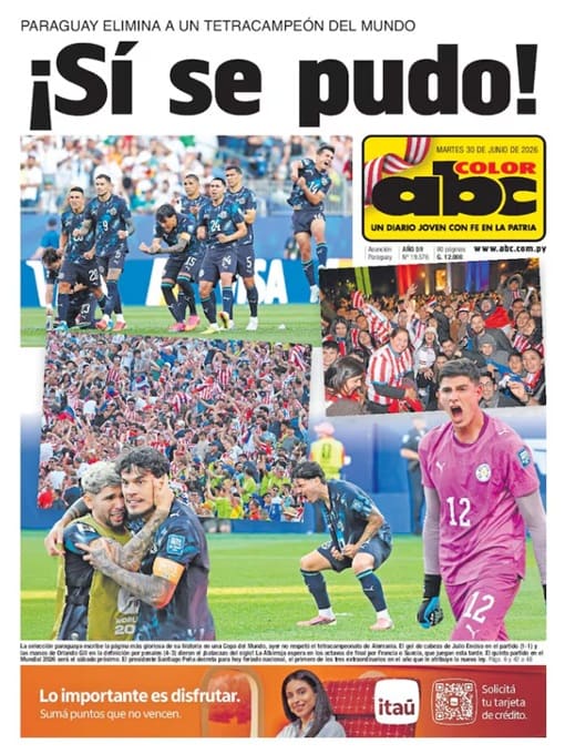 ABC Color, 30/6. 