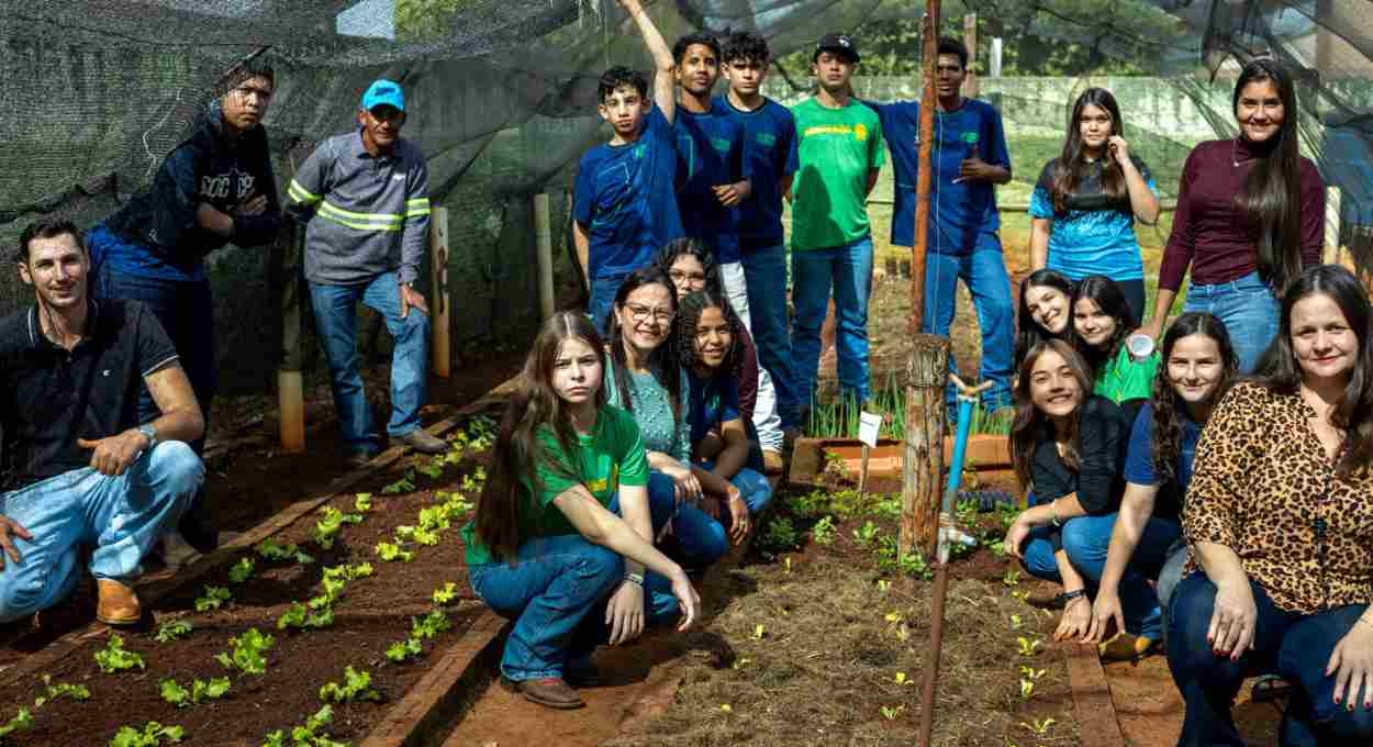 Mais de 250 municípios ganham hortas comunitárias com apoio da Itaipu