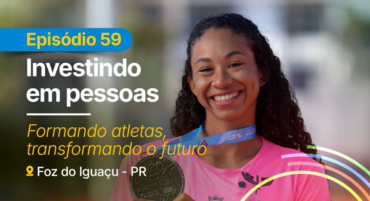 Apoiado pela Itaipu, Instituto do Atletismo de Foz do Iguaçu é destaque em websérie