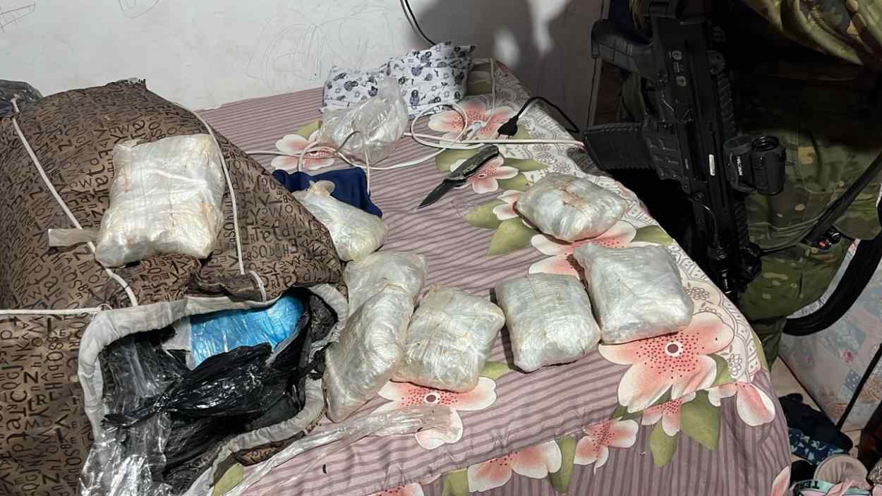 Durante diligência, polícia apreende capulho e haxixe marroquino em Foz do Iguaçu
