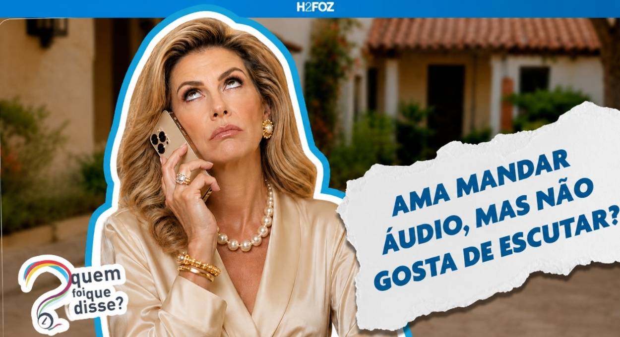 Ama mandar áudio, mas não gosta de escutar?