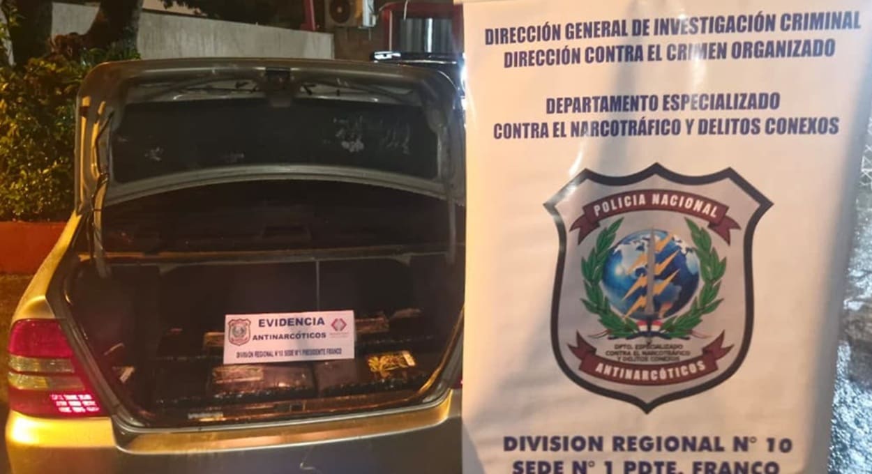 Paraguai apreende carro com maconha perto da Ponte da Amizade