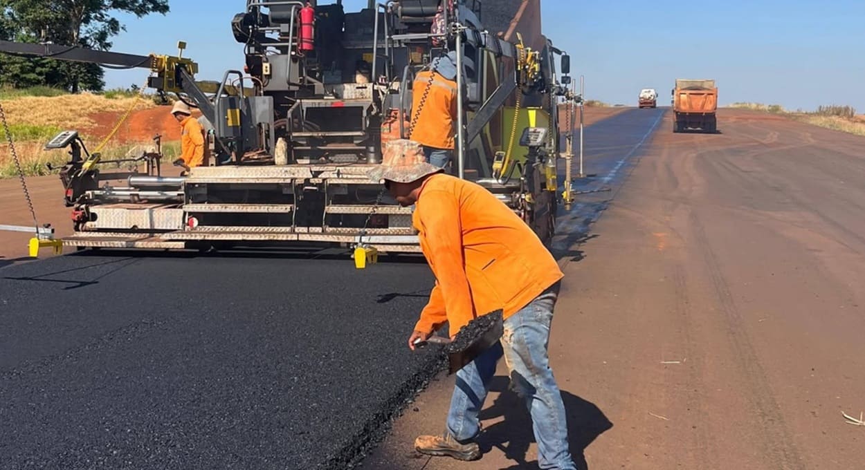 Veja como estão as obras de acesso à Ponte da Integração no Paraguai