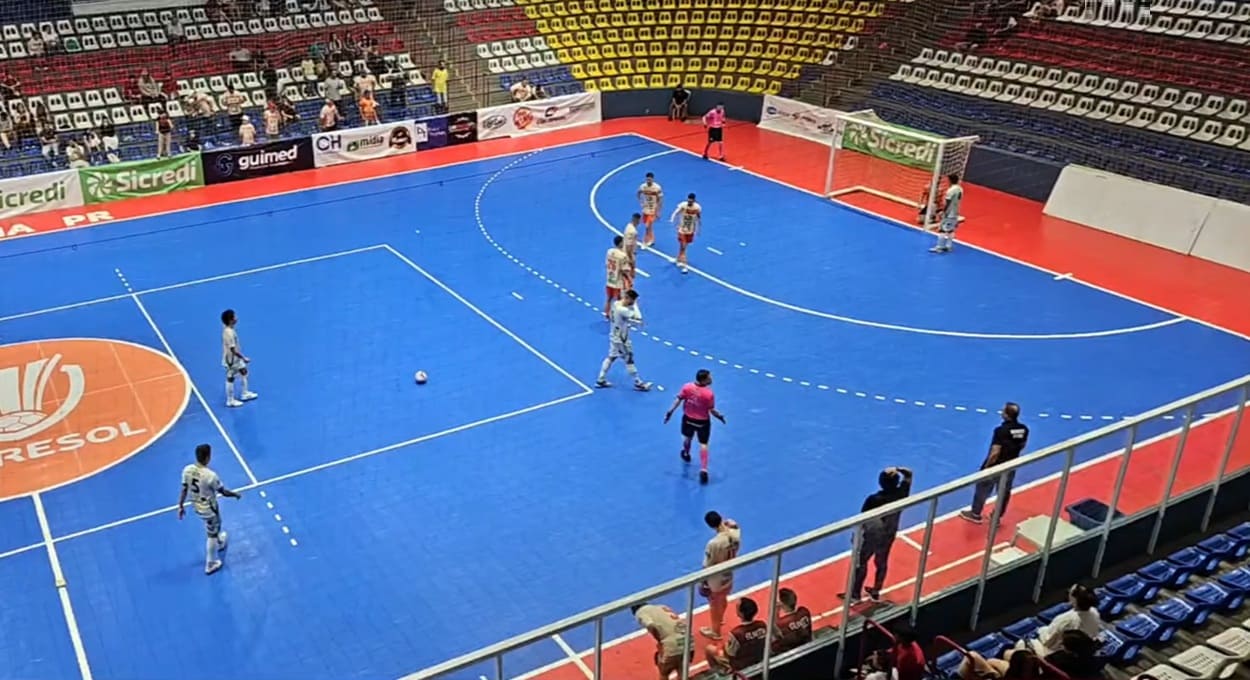 Foz Futsal empata com o Noroeste no retorno da Série Bronze