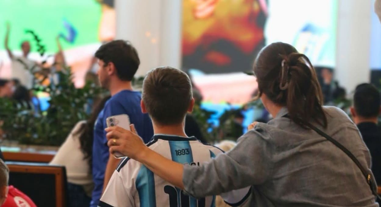 Assista à final da Copa do Mundo no telão em Foz do Iguaçu