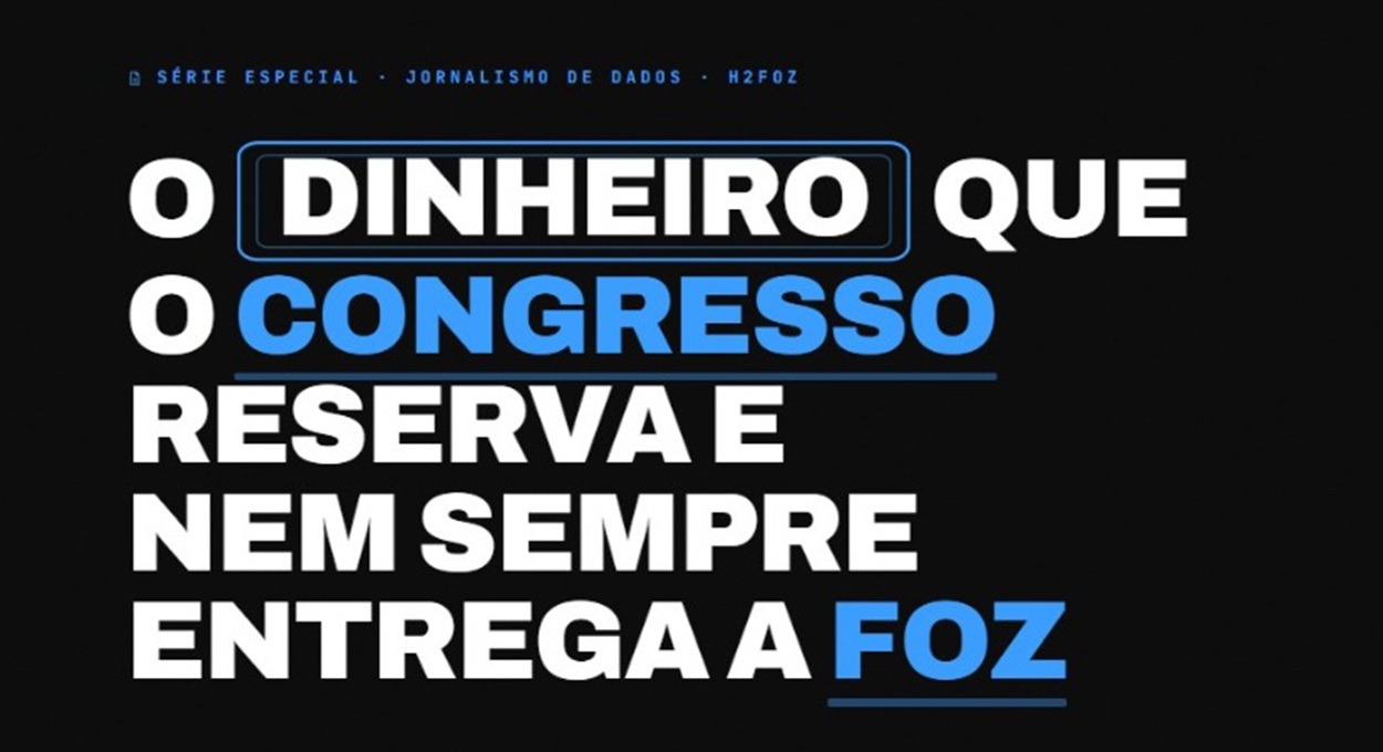 Reportagem especial do H2FOZ destrincha emendas parlamentares
