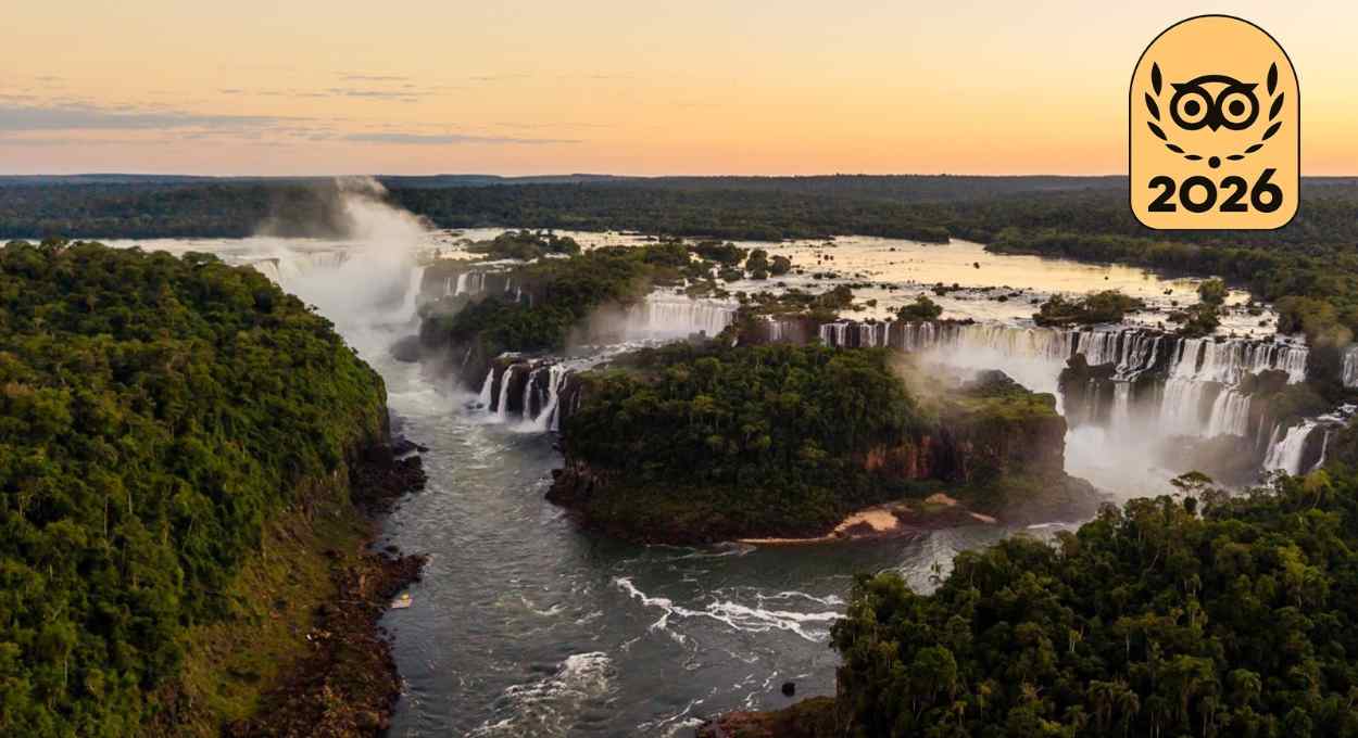 Tripadvisor 2026: Cataratas do Iguaçu recebe selo Best of the Best