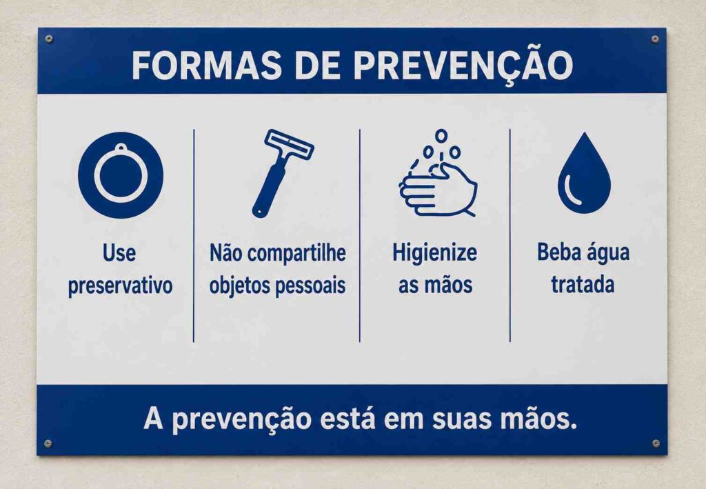 Cuidados simples ajudam a prevenir a transmissão das hepatites virais. Imagem ilustrativa: IA