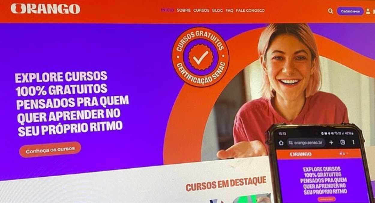 Senac amplia plataforma e oferece mais de 130 cursos gratuitos