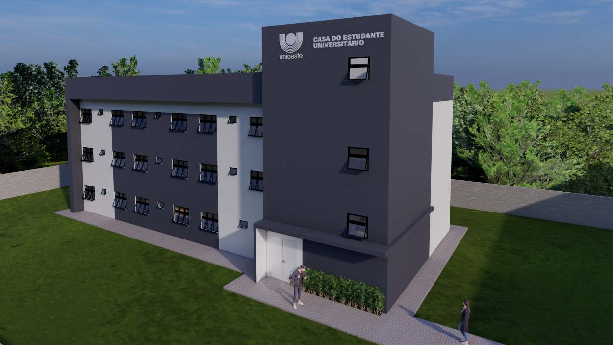 Unioeste terá Casa do Estudante em Foz, ampliando apoio a universitários