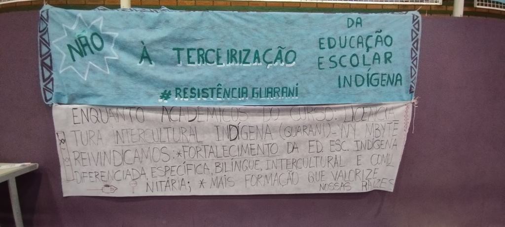 Encontro professores indígenas