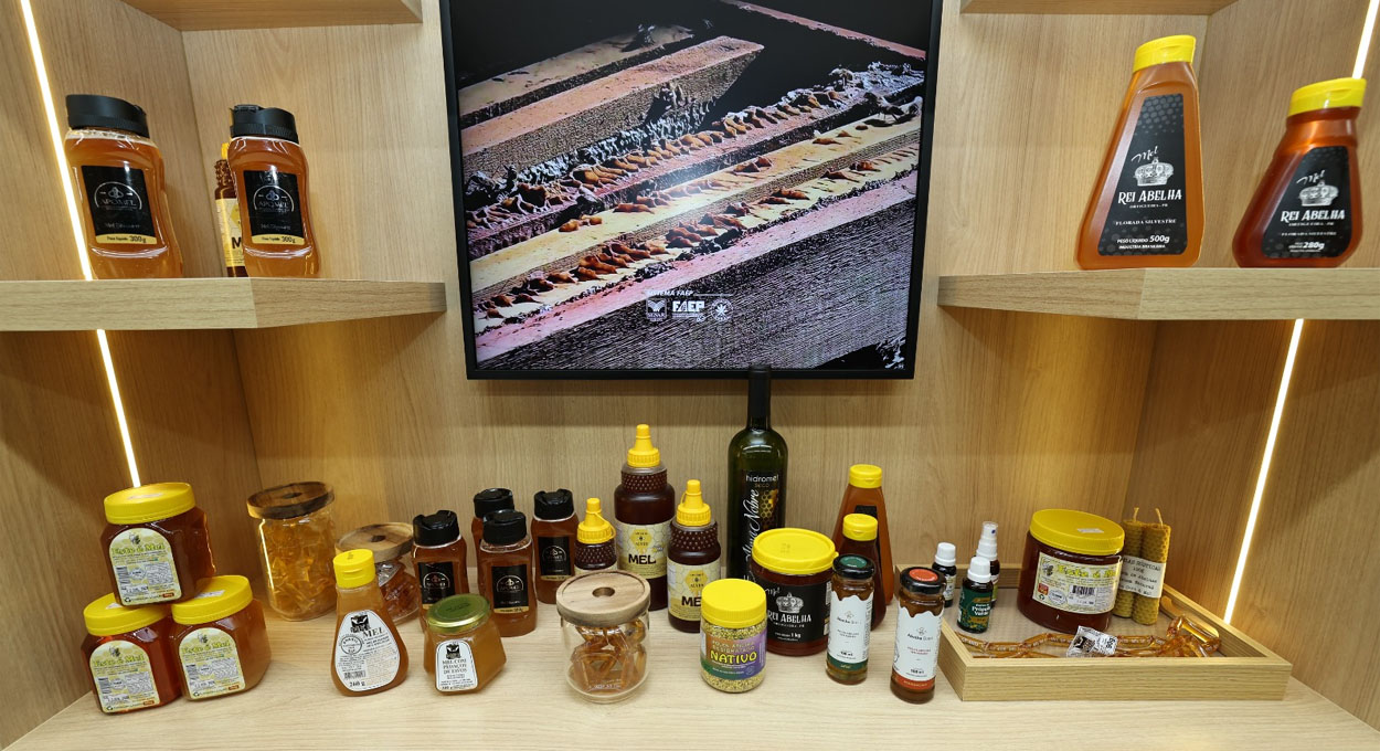 Mel e derivados adoçam a vitrine do Projeto Orgulho Paraná