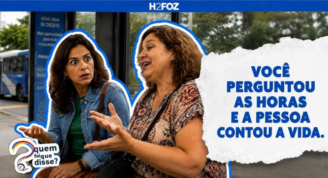 Quem foi que disse que, quando alguém pergunta as horas, você precisa responder a vida toda?